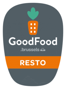 Label Good food resto Le Mess Brussels